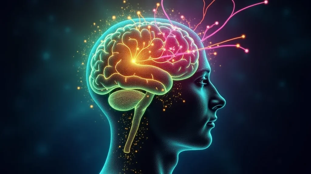 مغز انسان تحت تاثیر ال اس دی