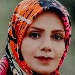 خانوم روانشناس با شال رنگی فاطمه موقوفه