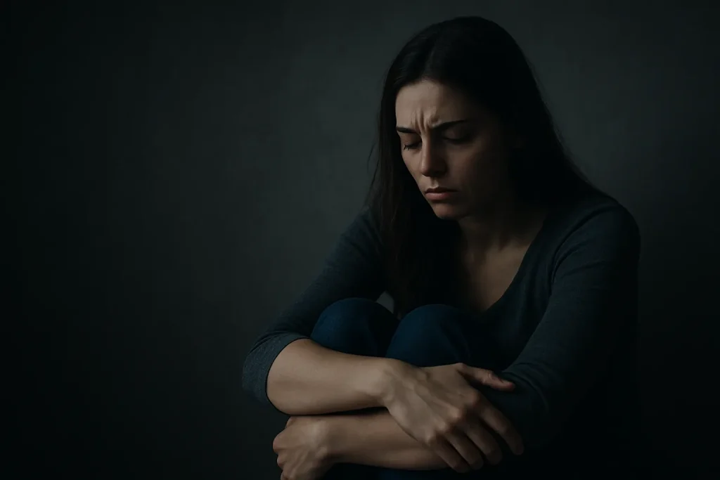 یه خانوم ناراحت