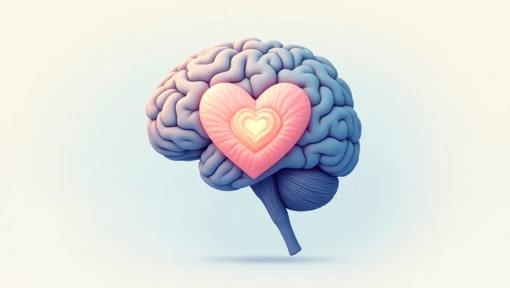 یه مغز که توش یه قلب عه