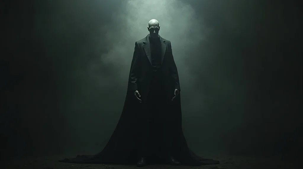 یک آقا در تاریکی