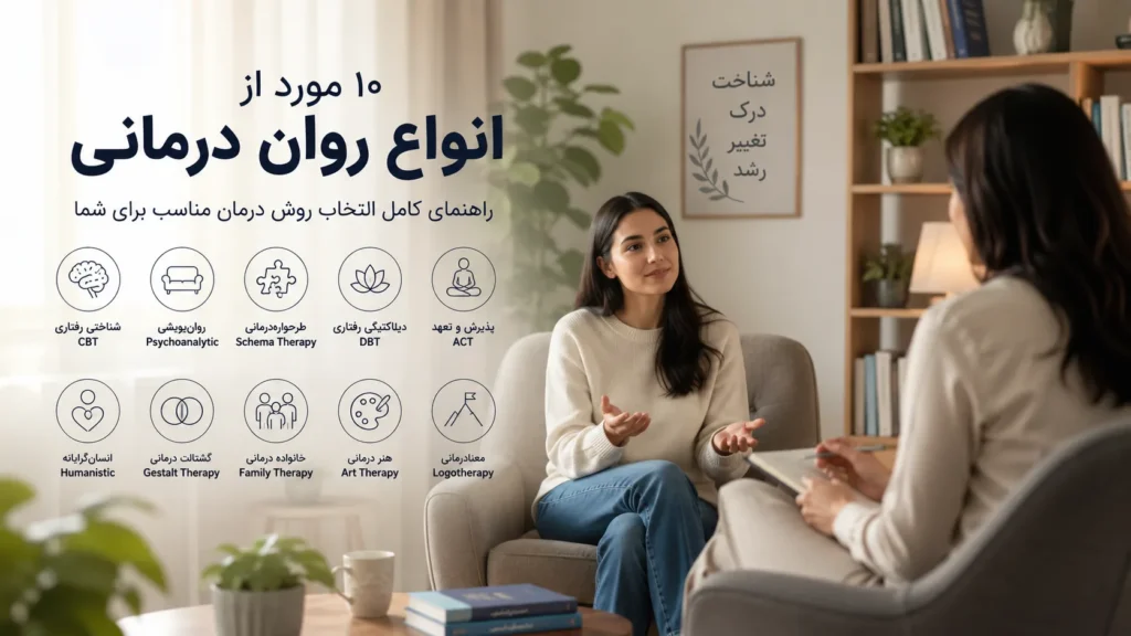 انواع روان درمانی